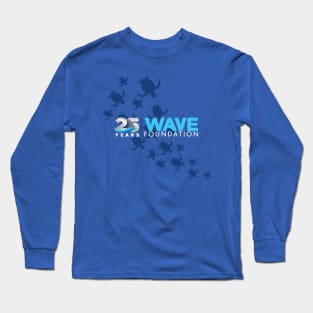 WAVE Foundation 25th Anniversary with Sea Turtles Long Sleeve T-Shirt